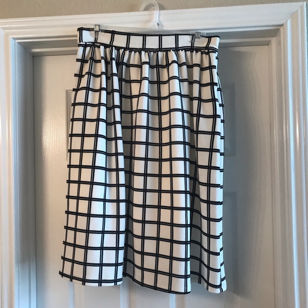 Plaid skirt